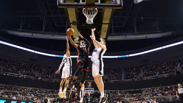 阿德巴约vs马刺集锦 全场砍下22+13连续暴扣制霸篮下