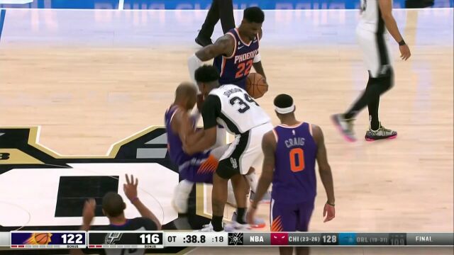 太阳vs马刺英文原声回放加时赛一