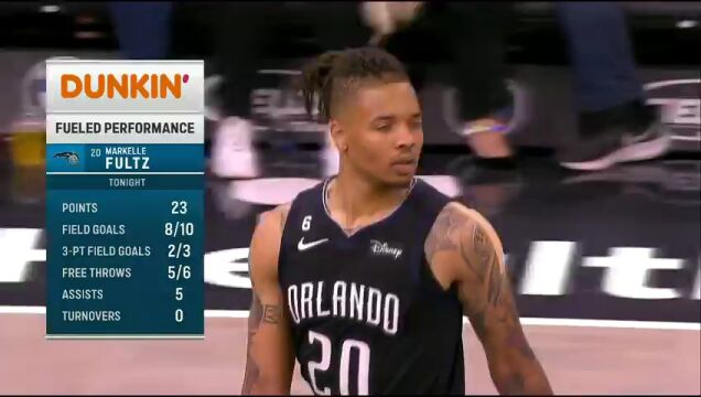 爵士vs魔术英文原声全场回放