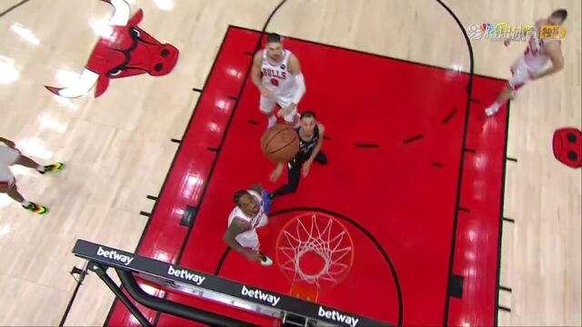 NBA常规赛：魔术vs公牛第4节英文原声回放