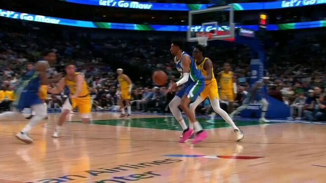 NBA常规赛：步行者vs独行侠第4节中文解说回放