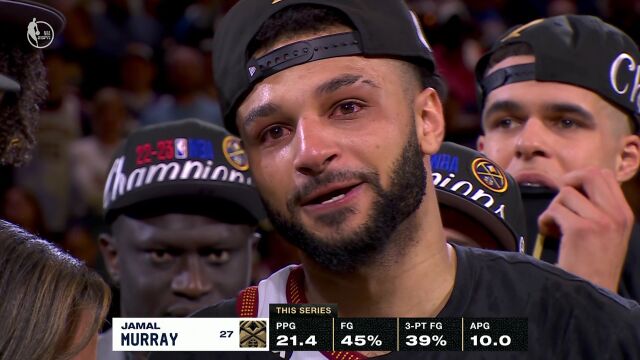 穆雷饱含热泪接受采访：感谢球队没有在伤病之际抛弃自己