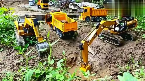 挖掘机视屏大吊车钩机土方车表演视屏 - 腾讯视频