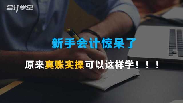 给力!老会计分享最有价值软件会计做帐实操课程!