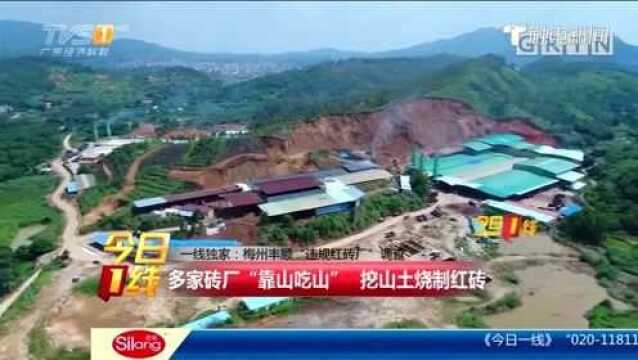 “违规红砖厂”不只一家 老板称只要“打税”就能开采山泥