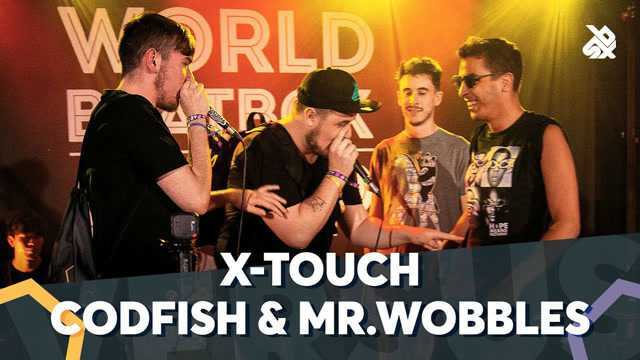 CODFISH & MR.WOBBLES VS XTOUCH  WBC TAG TEAM BATTLE  1/4