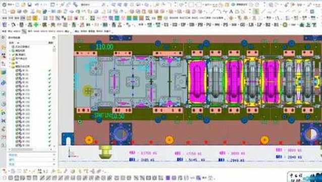 五金冲压模具设计——钢板连续模工艺以及结构讲解第一集