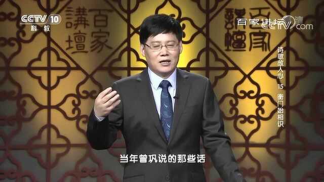 百家讲坛:衡门始相识,王安石的心声