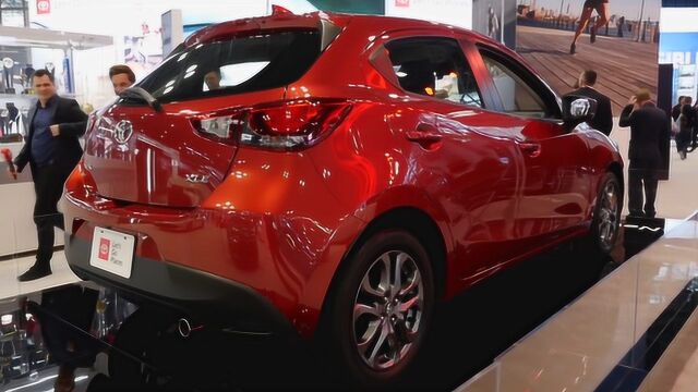 2020款美版丰田Yaris hatch实拍,运动气息怎么样自己看