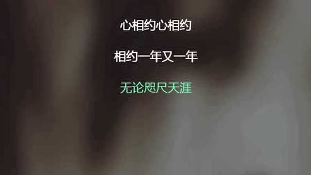 相约九八 王菲 那英 1998年度最火歌曲 动态歌词