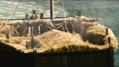 海贼王巧用诸葛亮草船借箭大战李舜臣，然而草船里全都是火药！