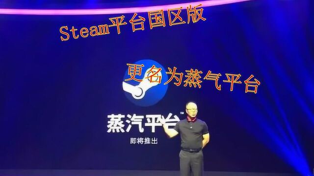 Steam平台国区版,正式更名为蒸气平台,网友笑的头都掉了