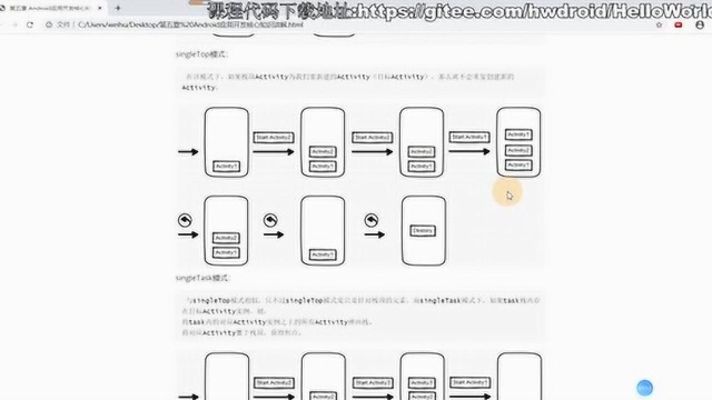 第57课 Activity启动模式之singleTop模式