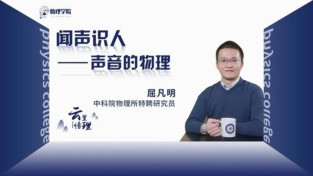 【云里ⷮŠ悟理14】闻声识人——声音的物理【悟理学院】