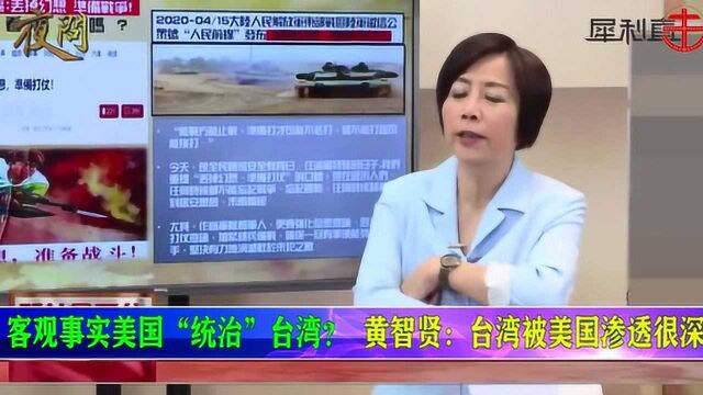 台湾被美国人“统治”了?专家揭露美对台各行各业“渗透很深”