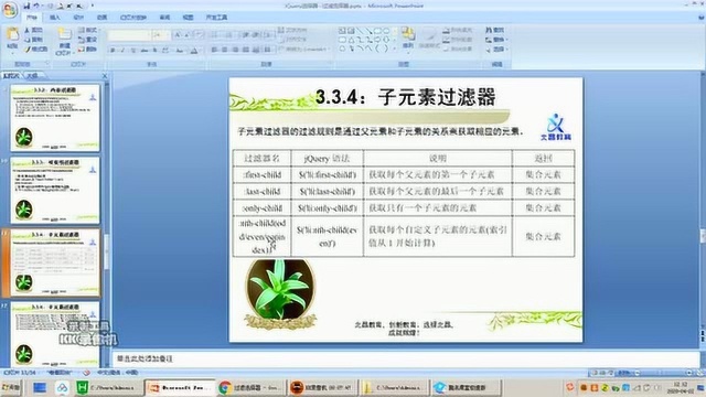 北昌教育李军宜讲JQuery第6节JQ过滤选择器下