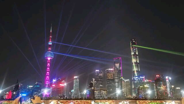 上海夜景灯光秀