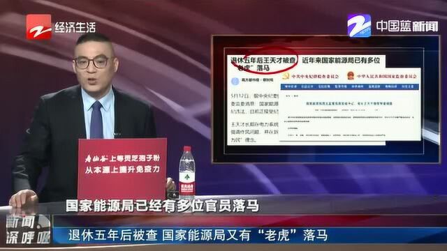 退休五年后被查 国家能源局又有“老虎”落马