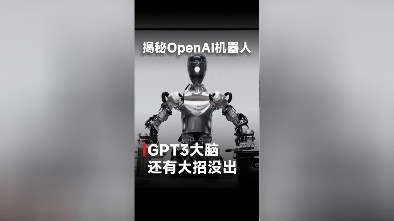 揭秘OpenAI机器人,GPT3大脑还有大招没出