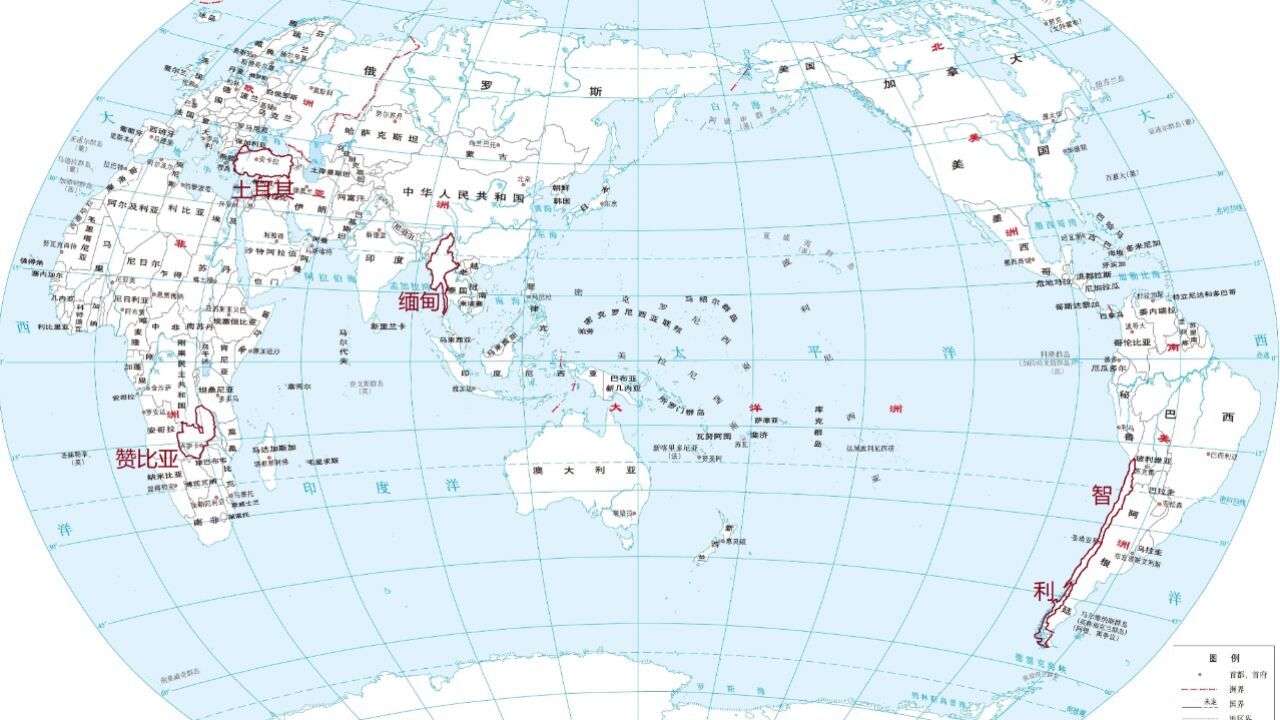 世界上哪四个国家与我国“青海省”的面积基本相当?