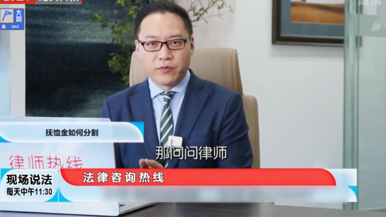 抚恤金如何分割?律师给出回答