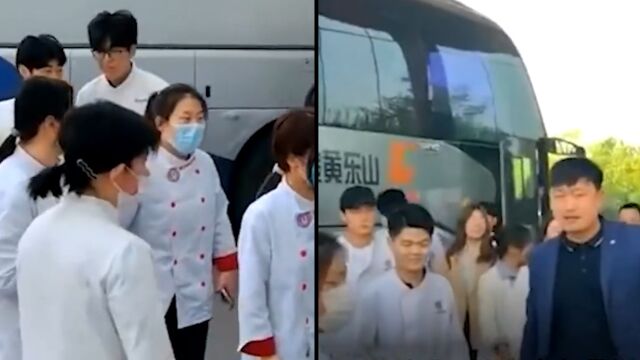 网传济南一学校派烹饪专业学生驰援淄博,校方回应:现在不方便回答,会给出统一答复