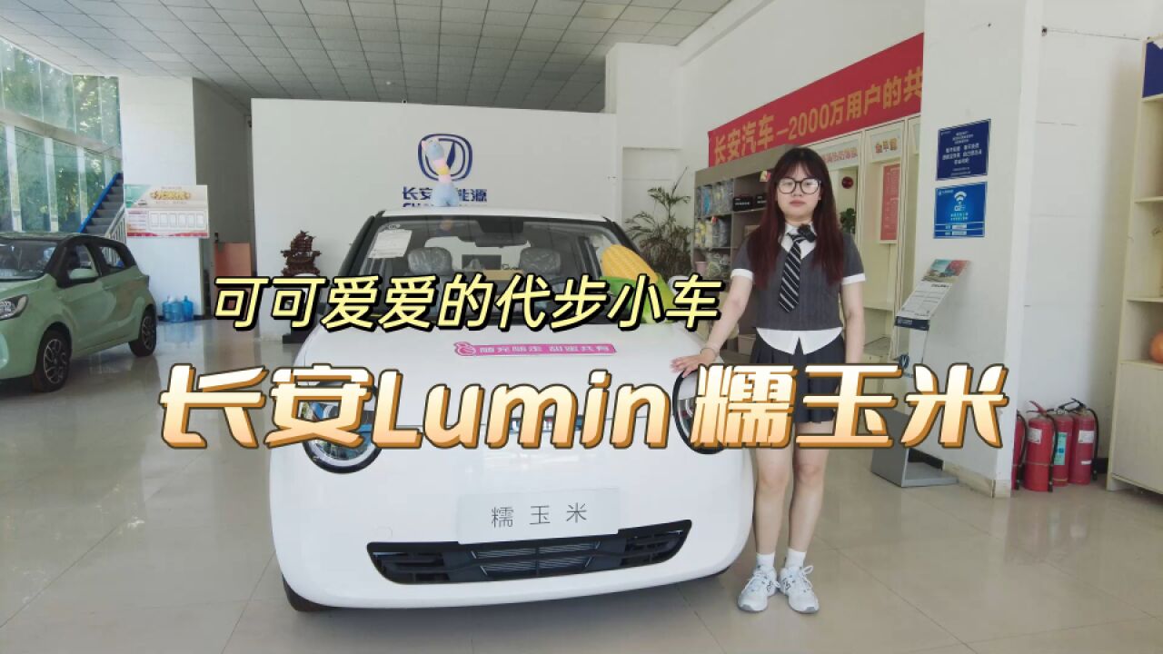 可可爱爱的代步小车,长安Lumin糯玉米