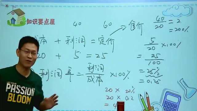 小学数学五年级奥数:经济利润问题知识点,带你学习小升初难点