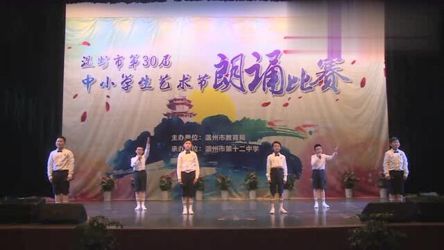 光的赞歌中小学生艺术节朗诵比赛视频小学组