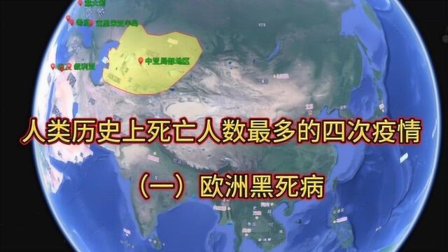 欧洲黑死病,死亡估计约为2500万,令人绝望,被称为上帝的惩罚