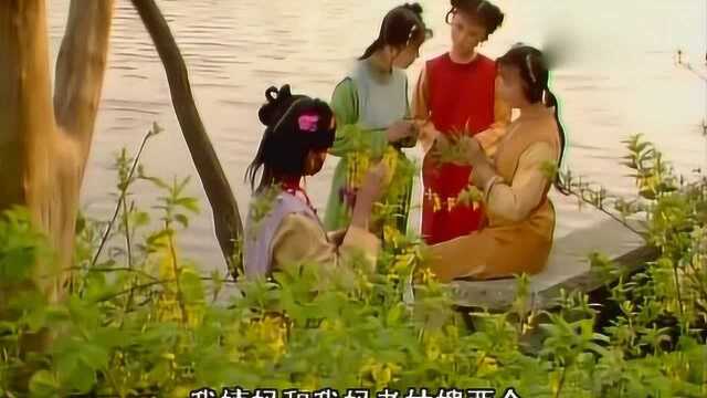 红楼梦:大观园是女儿国吧,丫鬟也美得像画中人,这场景真好看