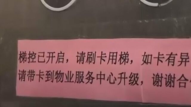 太难了!青岛一高档小区电梯使用被限制,业主维权一波三折