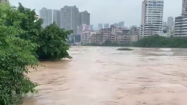 重庆綦江洪水退去 此前已紧急疏散近10万人