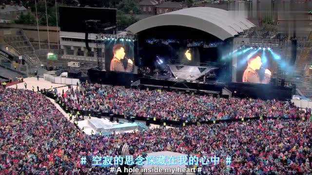 西城男孩告别演出音乐会,飙泪演唱经典曲目MyLove,现场疯狂