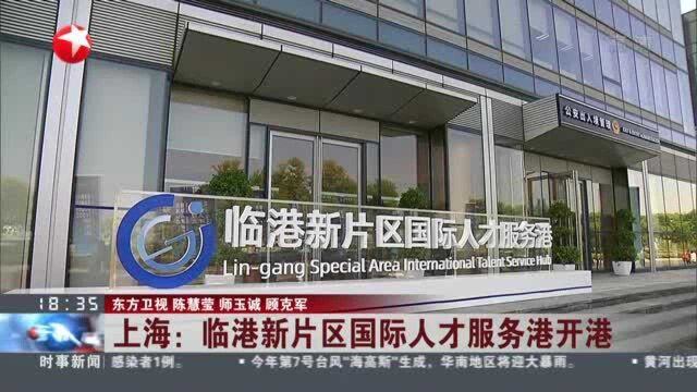 上海:临港新片区国际人才服务港开港