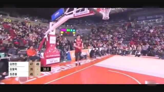 感受一下韩国KBL2020年扣篮大赛视频