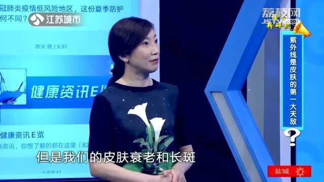 谣言粉碎机:紫外线是皮肤的“第一大天敌”?专家来科普