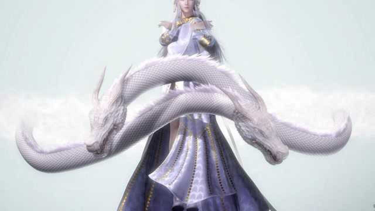 武庚纪最美女神的称号非白龙莫属