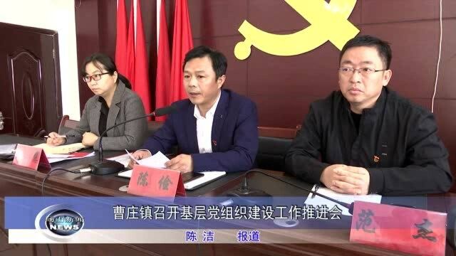 曹庄镇召开基层党组织建设工作推进会