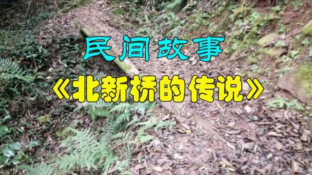 民间故事:《北新桥的传说》北新桥的名字有桥,实际没有桥