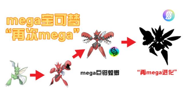 神奇宝贝:mega巨钳螳螂“再次mega进化”,钳子变大炮超酷炫