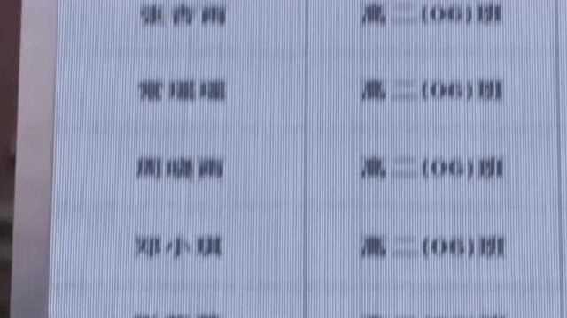 文理分科名单下来了,林妙妙邓小琪分到文科实验班,妙妙感谢老师