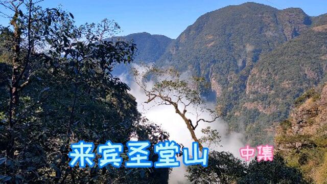 画家带你走进广西圣堂山中