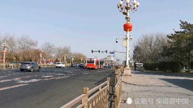 实拍北京长安街旁的国家大剧院,平时可以买票进去参观