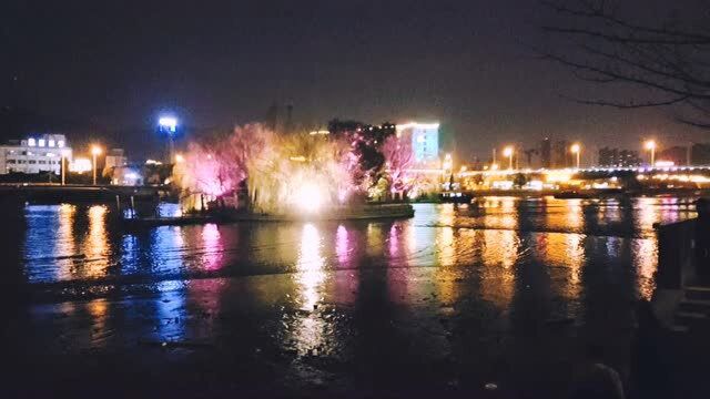 无锡网红沙滩夜景