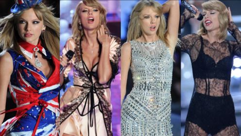 霉霉Taylor Swift的维密秀2013-2014合辑，气场完全不输超模们！