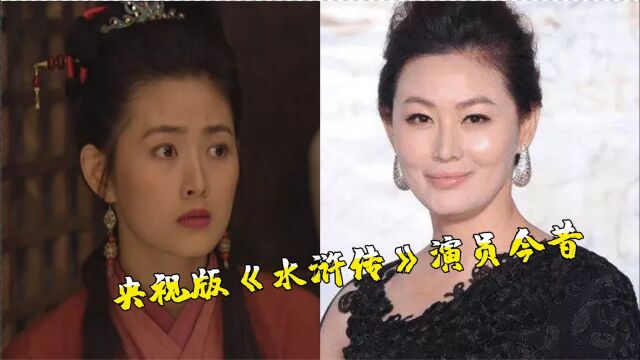 央视版《水浒传》演员今昔,林冲秃顶如老翁,李师师依旧温婉娇媚,武松气质不减当年