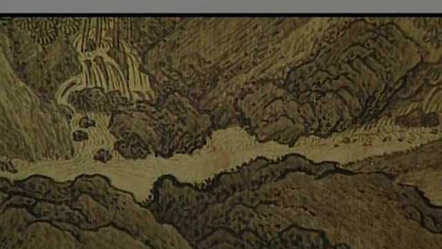 《溪山行旅图》是中国最杰出的山水画作之一