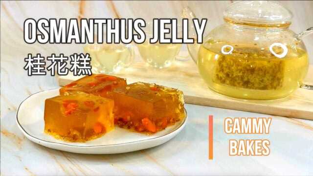 Osmanthus Jelly | 桂花糕