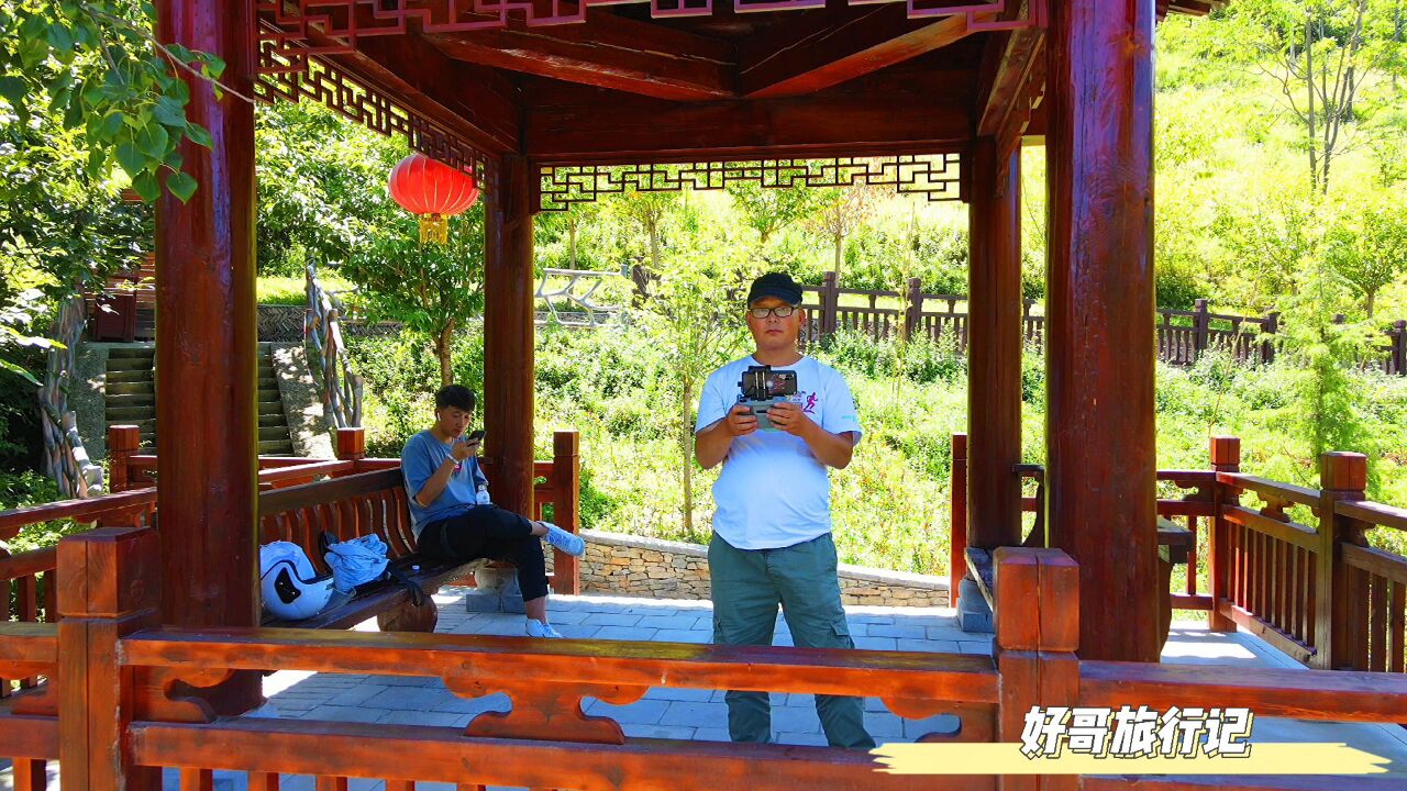 航拍甘肃康县长坝镇花桥村,茶马古道上最美乡村,16年荣升4A景区